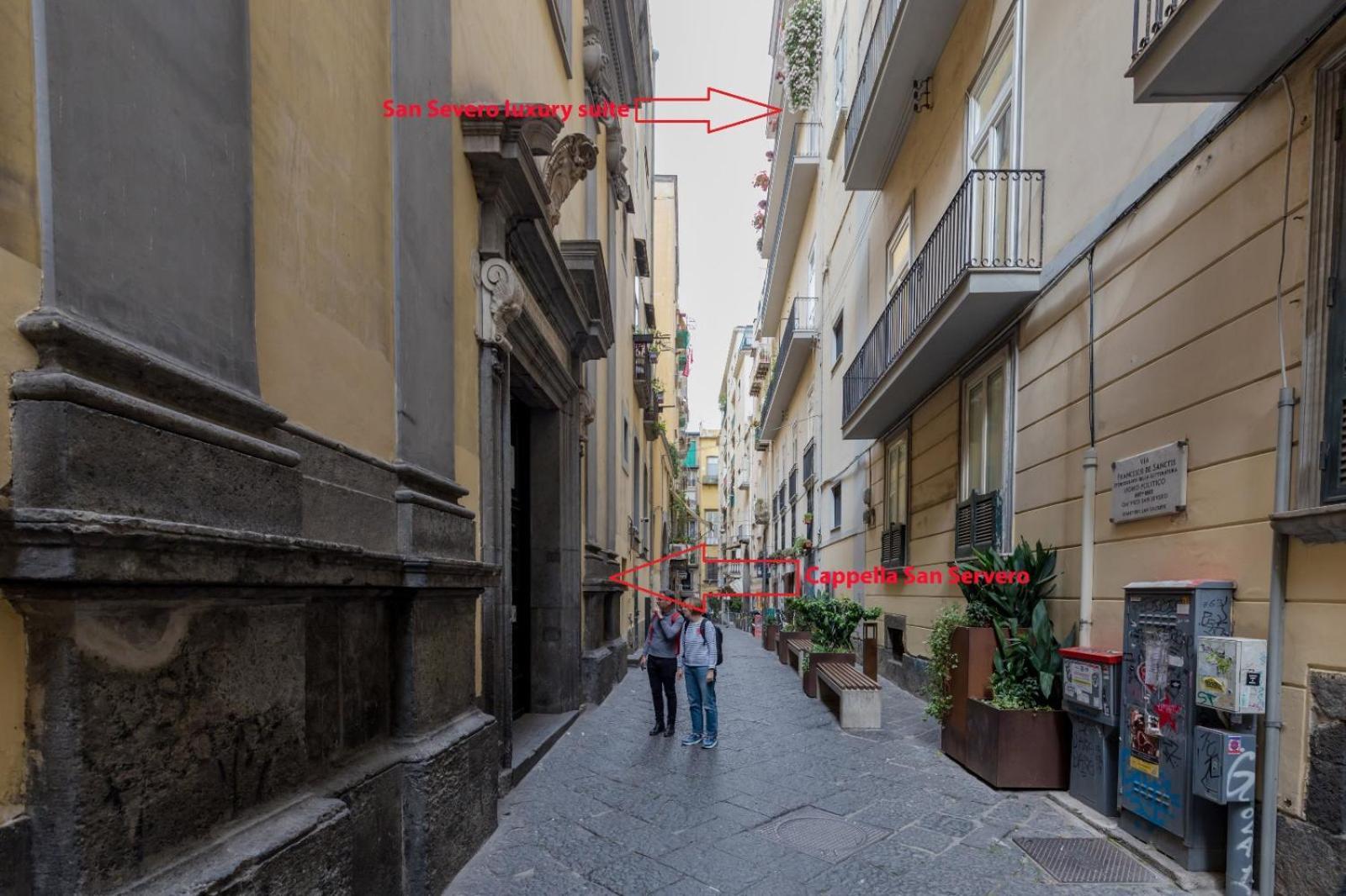 Cappella San Severo Luxury Suites Neapel Exterior foto
